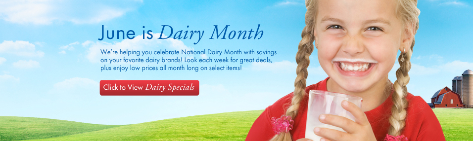June is Dairy Month