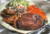 Balsamic-Honey Glazed Lamb Chops