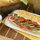 Fresh California Asparagus and Smoked Salmon Sandwich