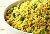 Yellow Rice with Peas