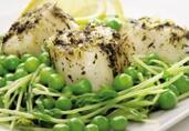 Scallops & Sweet Peas