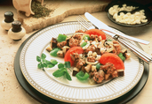 Mediterranean Turkey and Eggplant Stir-Fry