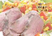 Grilled Steak with Fresh Corn Salad