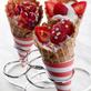 Strawberry Yogurt Cones 