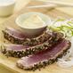 Black Sesame Ahi Tuna with Wasabi Citrus Aioli