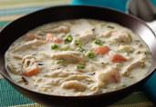 Turkey and Wild Rice Creamy Dijonnaise Soup
