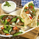 Grilled Lamb and California Asparagus Pitas with Tsatsiki Sauce