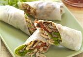 Curried Chicken & Mushroom Spring Rolls