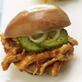 Carolina Pulled Chicken Sliders with Easy Summertime Pickles