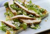 Grilled Chicken Caesar Pizza
