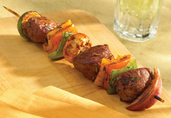 Balsamic and Rosemary Scented American Lamb Kabobs