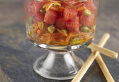 Carrot, Pistachio and Watermelon Salad