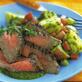 Spice-Rubbed Grilled Steak with Chimichurri Potato Salad