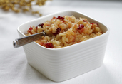 Warm Apple and Cranberry Sauce