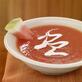 Chilled Papaya and Watermelon Soup with Lemon Coriander Cream