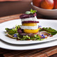 Pickled Sunkist® Moro Orange and Yellow Beet Goat Cheese Tower