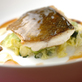 Grapefruit Sea Bass with Cabbage and Basil Salad