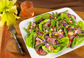 Thai Grilled Lamb and Asparagus Salad