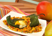Mango Chiles Rellenos Al Carbon