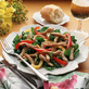 Sweet Peppers and Swiss Chard Turkey Stir-Fry