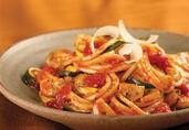 Mediterranean Herb Pasta with Vegetables and Tomatoes