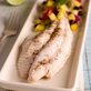 Poached Catfish with Fresh Mango Salsa