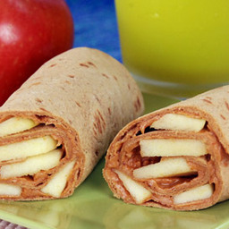 Peanutty Apple Wraps