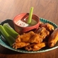 Authentic Buffalo Chicken Wings with Homemade Blue Cheese Dressing