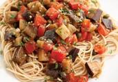 Eggplant Pomodoro Pasta