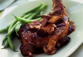 Peppered Pork with Mushrooms and Sage