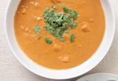 Sweet Potato-Peanut Bisque