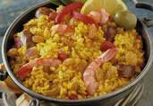 Spanish Mountain Paella with California Golden Raisins