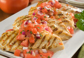 Wishbone Marinated Chicken Bruschetta