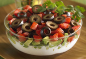Creamy Black Bean Stack Dip