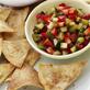 Cool Strawberry Salsa with Cinnamon Tortilla Chips
