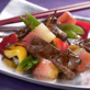 Watermelon and Beef with Tangerine Herb