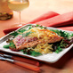 Chilled Salmon Salad with Orange Citrus Onions