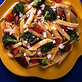 Penne Pasta with Lemon Infused Vegetables and Ricotta Salata