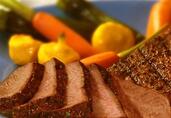 Cinnamon Chile Crusted Steak