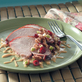 Bourbon Whiskey Turkey with Sweet Mustard and Fresh Apple Hash
