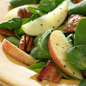 Baby Spinach, Apple & Bacon Salad
