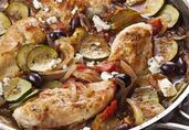 Greek Chicken and Vegetables
