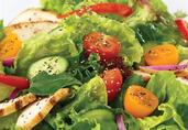 Grilled Chicken Salad with Balsamic Honey Vinaigrette