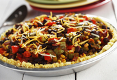 Confetti Pie with Cornmeal Crust