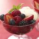 Fresh Berries in Peppered Balsamic with Vanilla Mascarpone