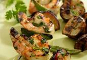 Shrimp & Plum Kebabs