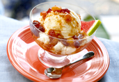 Watermelon Cranberry Topping