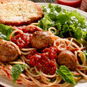 Pasta with Marinara Sauce and Meatballs