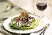 Steak and Blue Cheese Salad