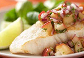 Roasted Apple Cumin Salsa